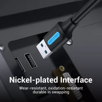 VENTION CONBI USB 3.0 kaabel isane-isane 3m must