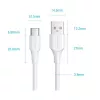 VENTION CTHWF USB-C to USB 2.0 kaabel 3A 1m Valge
