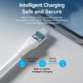 VENTION CTHWH USB-C to USB 2.0 kaabel 2m Valge