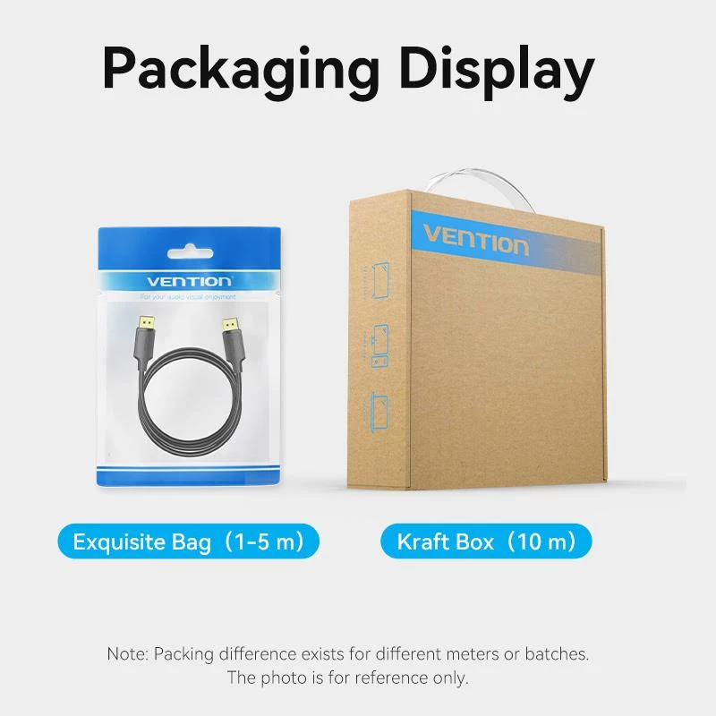 VENTION HAKBF DisplayPort to DisplayPort kaabel 1m must