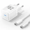VENTION TZ-FEPW0-EU-01 20W USB-C seinadapter mobiiltelefoni laadija