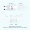 VENTION TZ-FEPW0-EU-01 20W USB-C seinadapter mobiiltelefoni laadija