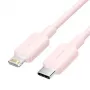 VENTION USB-C to Lightning kaabel 1m Roosa LAKPF - 20W PD kiirlaadimine ja 480Mbps andmesünkroonimine