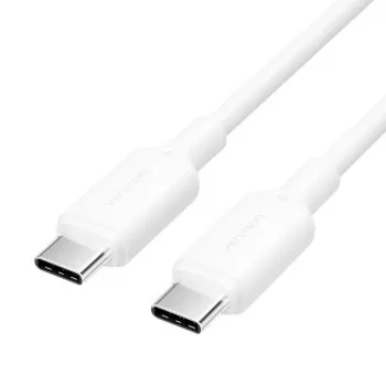 VENTION USB-C to USB-C kaabel 1m Valge TRCWF