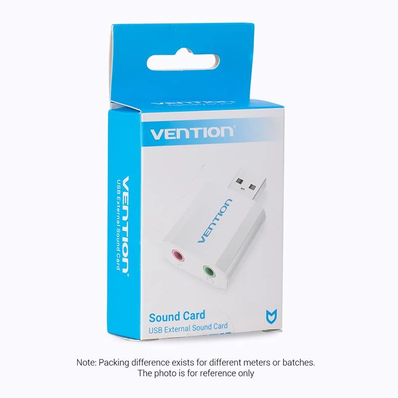 VENTION VAB-S13 USB 2.0 helikaart 2-pordilise jaoturiga