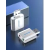 VENTION VAB-S13 USB 2.0 helikaart 2-pordilise jaoturiga
