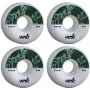 Verb Dip Wheel Set Green - 4x Sõrmejalgratta Rattad (7.5mm x 4.8mm, 70D Uretaan)