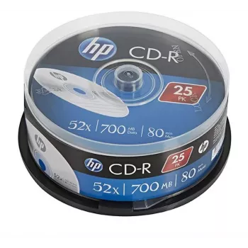 Verbatim HP CD-R 25 pakk spindlis - 700 MB, 52x, AZO värvaine