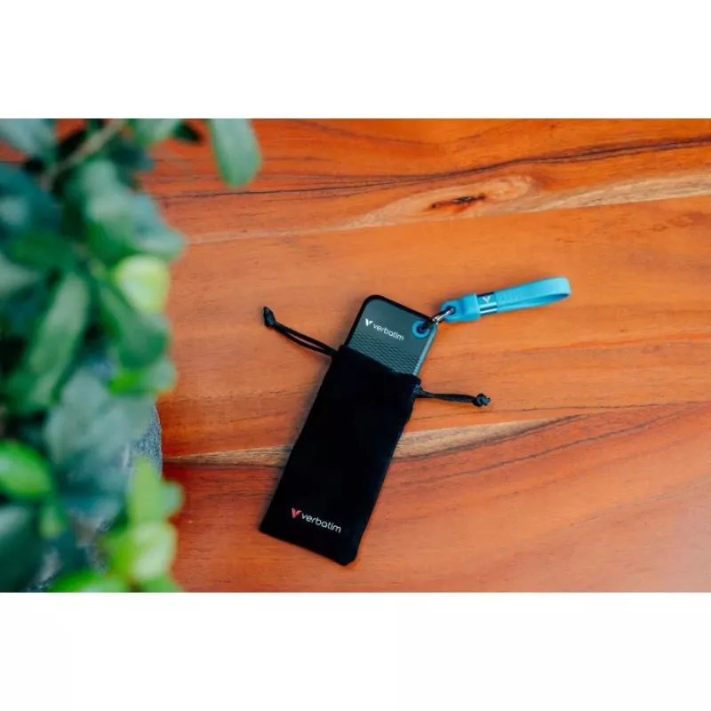 Verbatim Pocket SSD 256GB USB 3.2 Gen 2 Type-C väline pooljuhtketas, must/sinine 32416