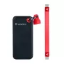 Verbatim Pocket SSD 256GB USB 3.2 Gen 2 Type-C väline pooljuhtketas must/punane (32417)