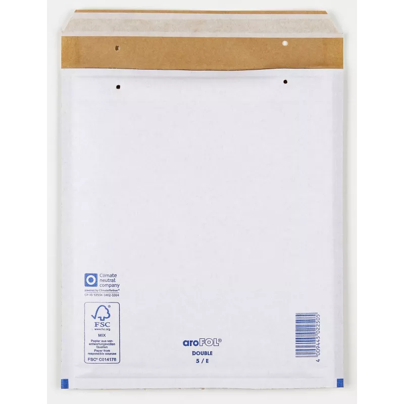 Vereinigte Papierwarenfabriken 50 aroFOL DOUBLE Bubble Mailers for DIN C5