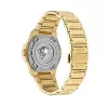 Versace V-Motif Virtual naiste kell VE3I00723 44mm Šveitsi kvarts musta numbrilaud ja nahkrihm