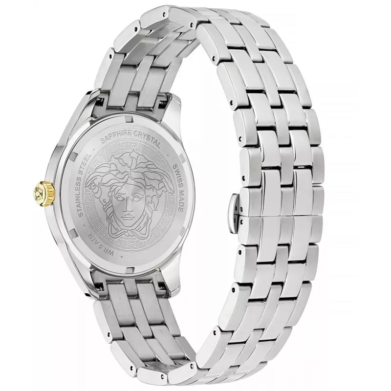 VERSACE V-Race meeste käekell VE7C00523 41mm roostevabast terasest kronograaf