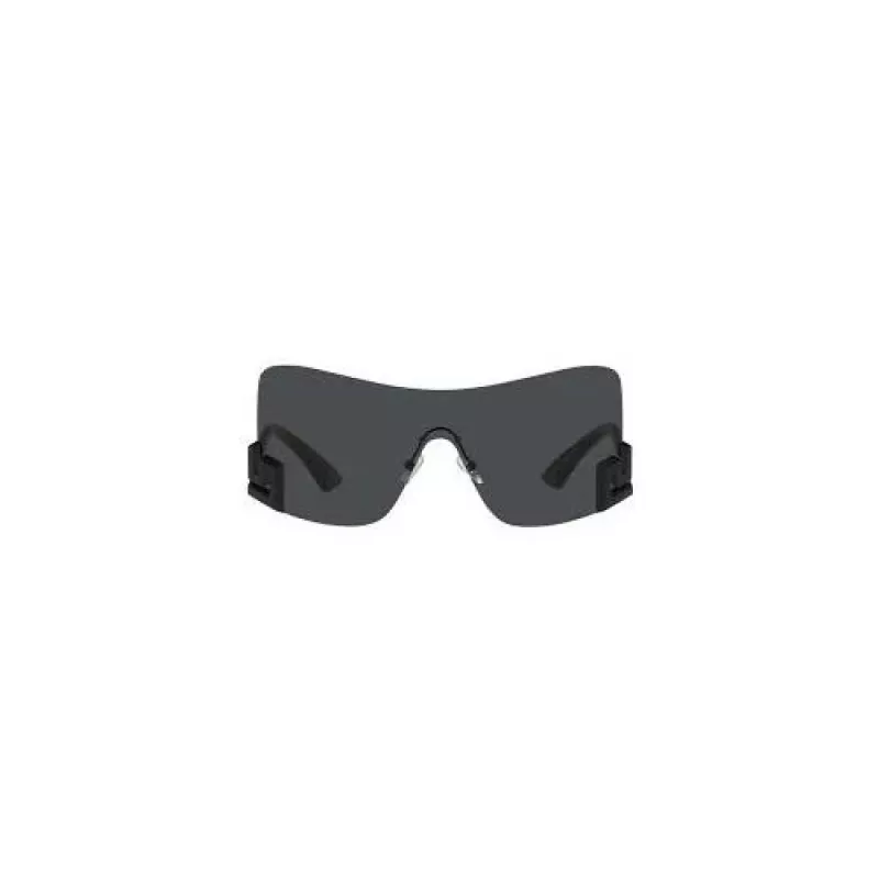 VERSACE VE2240-125687 Naiste Päikeseprillid - Piloot Aviator Metallraam Kahvatu Kuld Tumehall Polükarbonaat Lääts 100% UV400