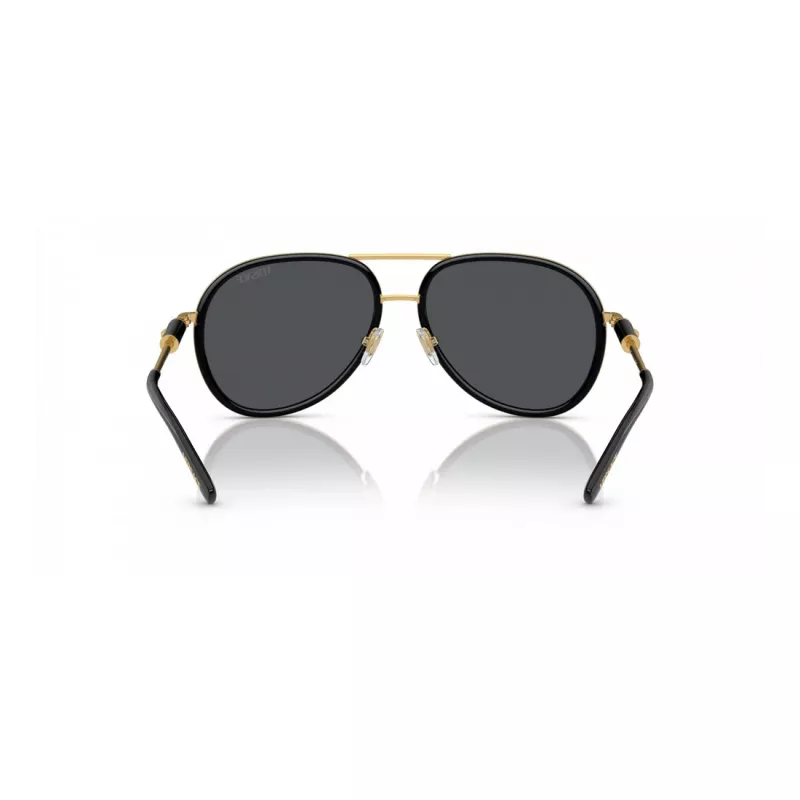 VERSACE VE2260-100287 Unisex Päikeseprillid Kuldne Raam Hallid Läätsed 60/16/140 mm