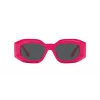 VERSACE VE4425U536787 Naiste kassisilma päikeseprillid Havana atsetaat tumeroosa polüamiid 54mm