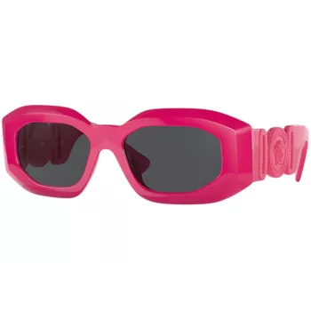 VERSACE VE4425U536787 Naiste kassisilma päikeseprillid Havana atsetaat tumeroosa polüamiid 54mm
