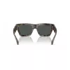 VERSACE VE4464-545687 Meeste ristkülikukujulised päikeseprillid, läbipaistev hall raam, tumedad hallid läätsed, 52 mm