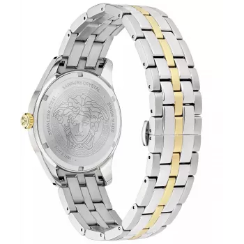 Versace VE7C00623 meeste käekell 41mm roostevabast terasest sinise sihverplaadiga kronograaf