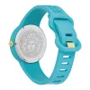 Versace naiste V-Motif Šveitsi kvartskell VE6G00423 (39 mm) musta numbrilaud ja nahkrihm