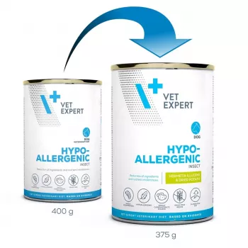 VetExpert Veterinary Diet Hypoallergenic Insect 375g Kuiv Koeratoit