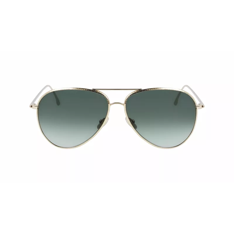 Victoria Beckham VB203S-713 Cat Eye Päikeseprillid Kuldne Pruun Gradient 62mm