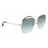 Victoria Beckham VB214SA-700 Naiste Päikeseprillid - Havana atsetaatraam, pruun gradientlääts, 61 mm