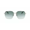 Victoria Beckham VB214SA-700 Naiste Päikeseprillid - Havana atsetaatraam, pruun gradientlääts, 61 mm