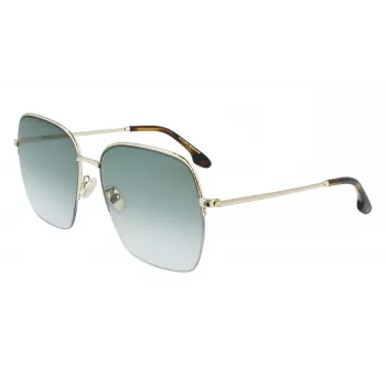 Victoria Beckham VB214SA-700 Naiste Päikeseprillid - Havana atsetaatraam, pruun gradientlääts, 61 mm