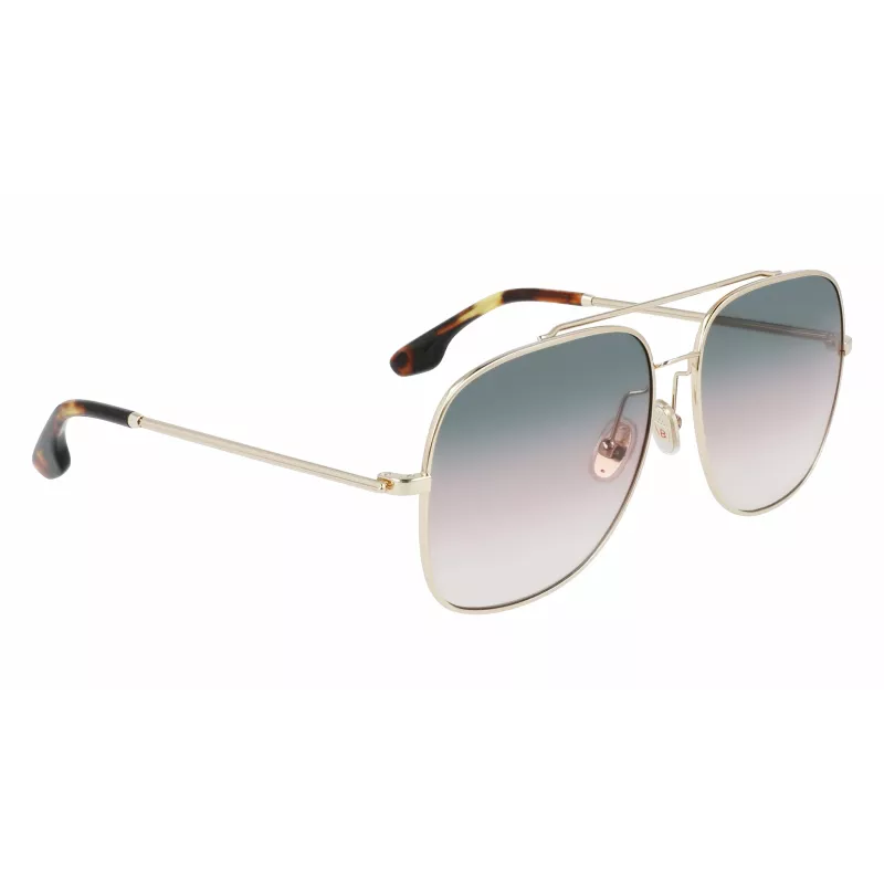 Victoria Beckham VB215S-756 Naiste ruudukujulised atsetaatpäikeseprillid Havana 59mm