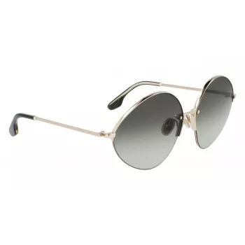 Victoria Beckham VB220S-713 Naiste Päikeseprillid Kuldne Pruun Gradient Liblikas