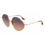 Victoria Beckham VB220S-732 Naiste Päikeseprillid Kuldne Raam Pruuni Gradientklaasiga 64mm