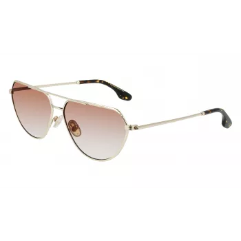 Victoria Beckham VB221S-725 Naiste Päikeseprillid Havana Atseeta Pruun Gradient 60mm