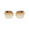 Victoria Beckham VB223S-708 Naiste Päikeseprillid - Havana atsetaatraam, pruunid polükarbonaat läätsed, 56mm