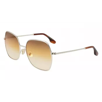 Victoria Beckham VB223S-708 Naiste Päikeseprillid - Havana atsetaatraam, pruunid polükarbonaat läätsed, 56mm