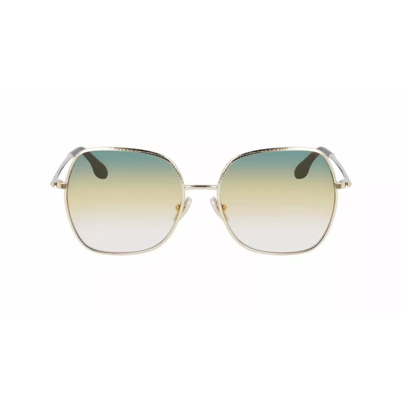 Victoria Beckham VB223S-727 Naiste Päikeseprillid Havana Atseetaat Ruudukujulise Raamiga Pruuni Gradientläätsega 56mm