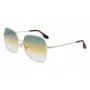 Victoria Beckham VB223S-727 Naiste Päikeseprillid Havana Atseetaat Ruudukujulise Raamiga Pruuni Gradientläätsega 56mm