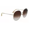 Victoria Beckham VB224S-702 Naiste Päikeseprillid Kuld/Havanna Pruun Gradient 59mm