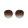 Victoria Beckham VB224S-702 Naiste Päikeseprillid Kuld/Havanna Pruun Gradient 59mm