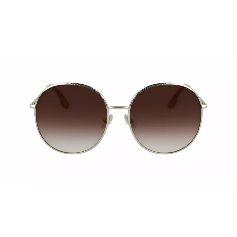 Victoria Beckham VB224S-702 Naiste Päikeseprillid Kuld/Havanna Pruun Gradient 59mm