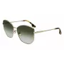 Victoria Beckham VB225S-700 Naiste Päikeseprillid Kuld Metall Pruun Gradient Piloot