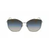 Victoria Beckham VB225S-734 Naiste suured ruudukujulised päikeseprillid - Havana atsetaatraamiga pruunide gradientklaasidega - 59mm