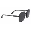 Victoria Beckham VB232S-001 Naiste Päikeseprillid - Must raam, Hall Gradient Lääts, 58mm