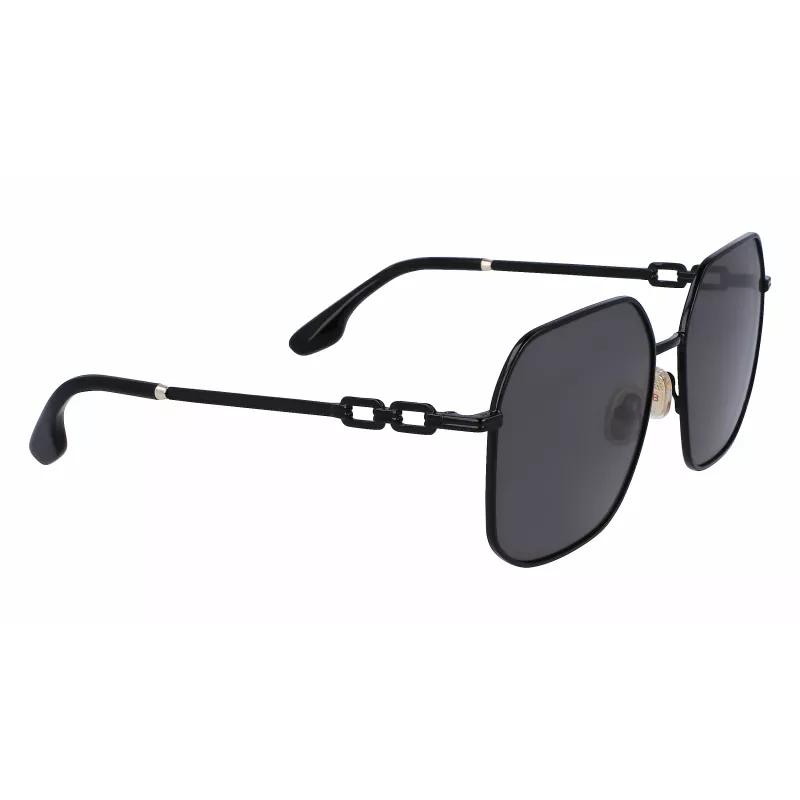 Victoria Beckham VB232S-001 Naiste Päikeseprillid - Must raam, Hall Gradient Lääts, 58mm