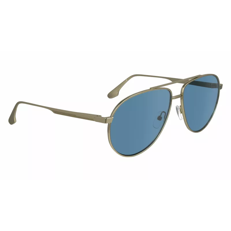 Victoria Beckham VB242S6114720 Naiste ruudukujulised päikeseprillid, pruun kuldne raam, pruun gradientlääts, 61/14/140 mm