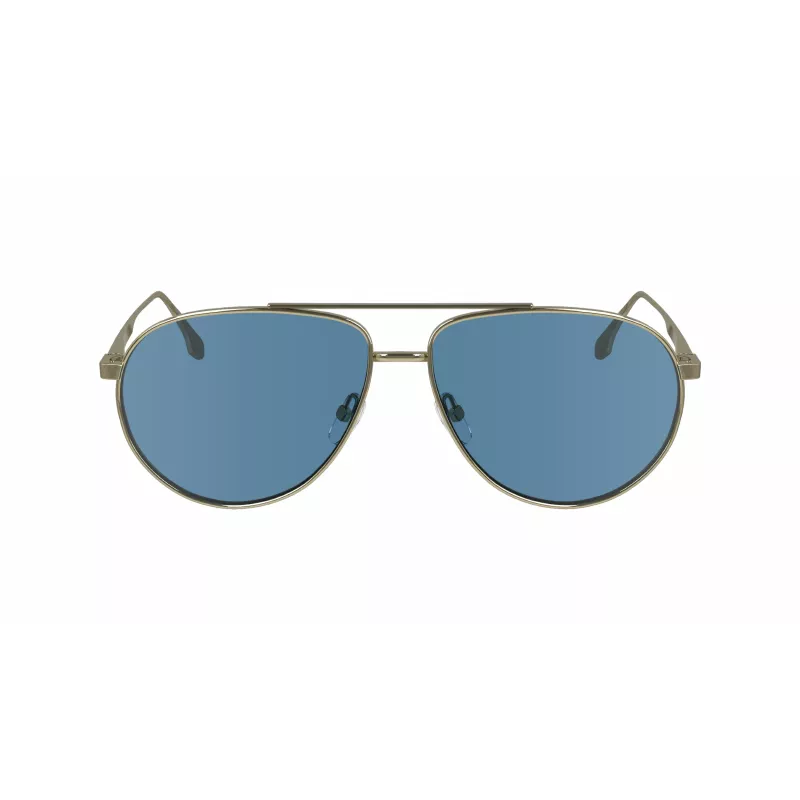 Victoria Beckham VB242S6114720 Naiste ruudukujulised päikeseprillid, pruun kuldne raam, pruun gradientlääts, 61/14/140 mm