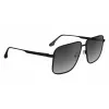 Victoria Beckham VB243S naiste päikeseprillid, läikiv must raam, hallid klaasid, 57/13/140 mm