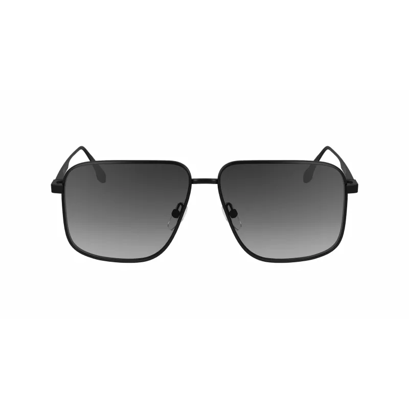 Victoria Beckham VB243S naiste päikeseprillid, läikiv must raam, hallid klaasid, 57/13/140 mm