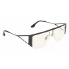 Victoria Beckham VB250S5913001 Naiste ülisuured ruudukujulised päikeseprillid - must raam, hall gradientlääts 59mm
