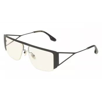 Victoria Beckham VB250S5913001 Naiste ülisuured ruudukujulised päikeseprillid - must raam, hall gradientlääts 59mm